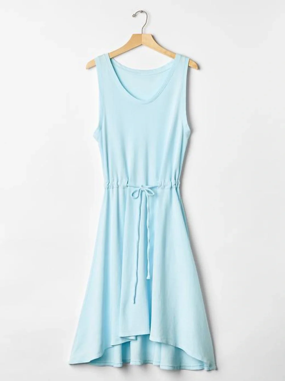 Gap Women’s French Terry Sleeveless Dress in Daybreak Blue, Size Medium - Picture 4 of 11